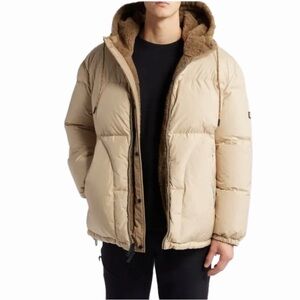 UGG Men's Tan Puffer Jacket